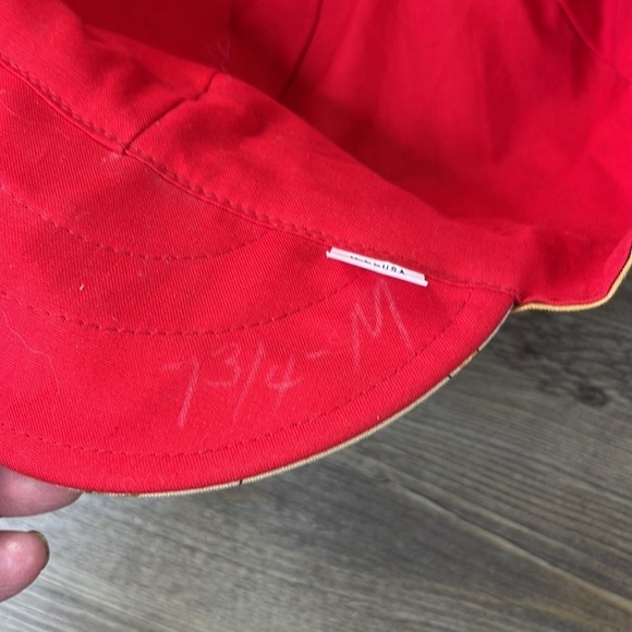 All American Pin Up Girl Biker Hat, made in USA, size Large - Picture 7 of 8